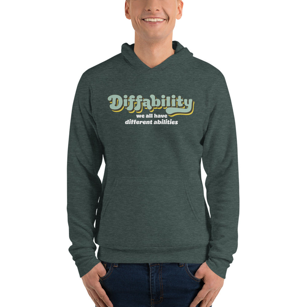 Diffability — Adult Unisex Hoodie