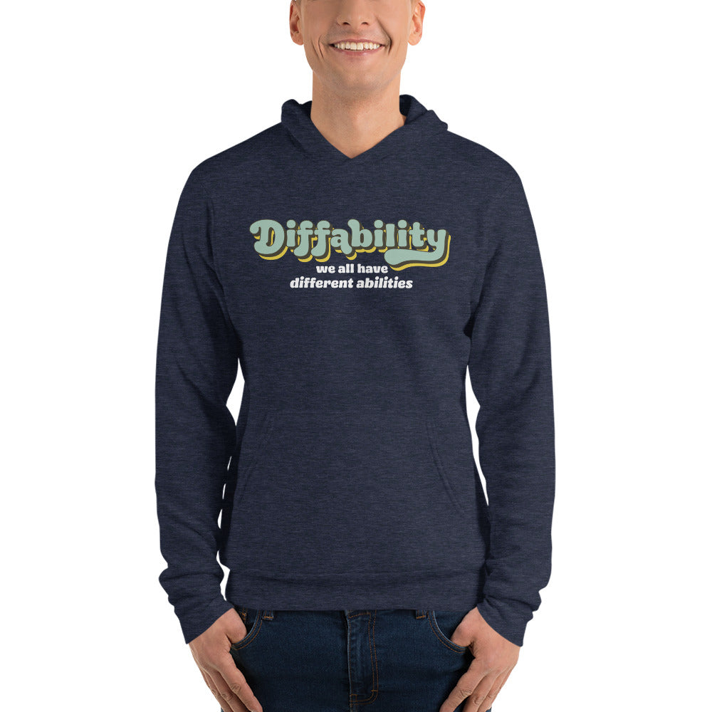 Diffability — Adult Unisex Hoodie