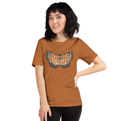 Social Butterfly — Adult Unisex Tee