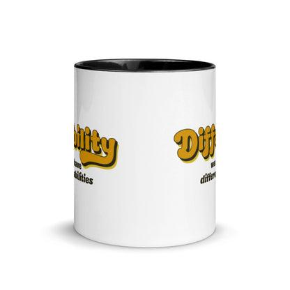 Diffability — Retro 11oz Mug (Mustard)