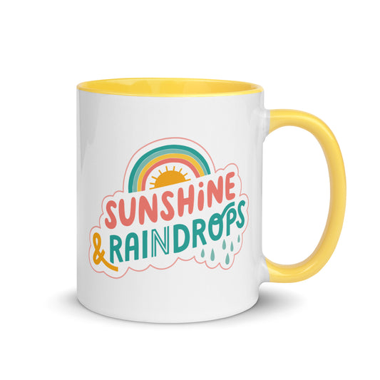 Sunshine & Raindrops — 11oz Mug (Yellow)