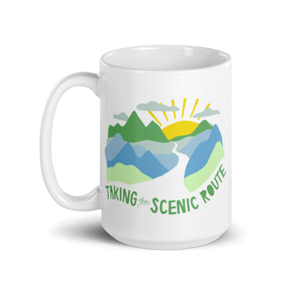 Taking The Scenic Route — 15oz Mug