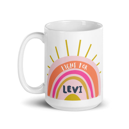 Light For Levi — 15oz Mug (Summer Pink)