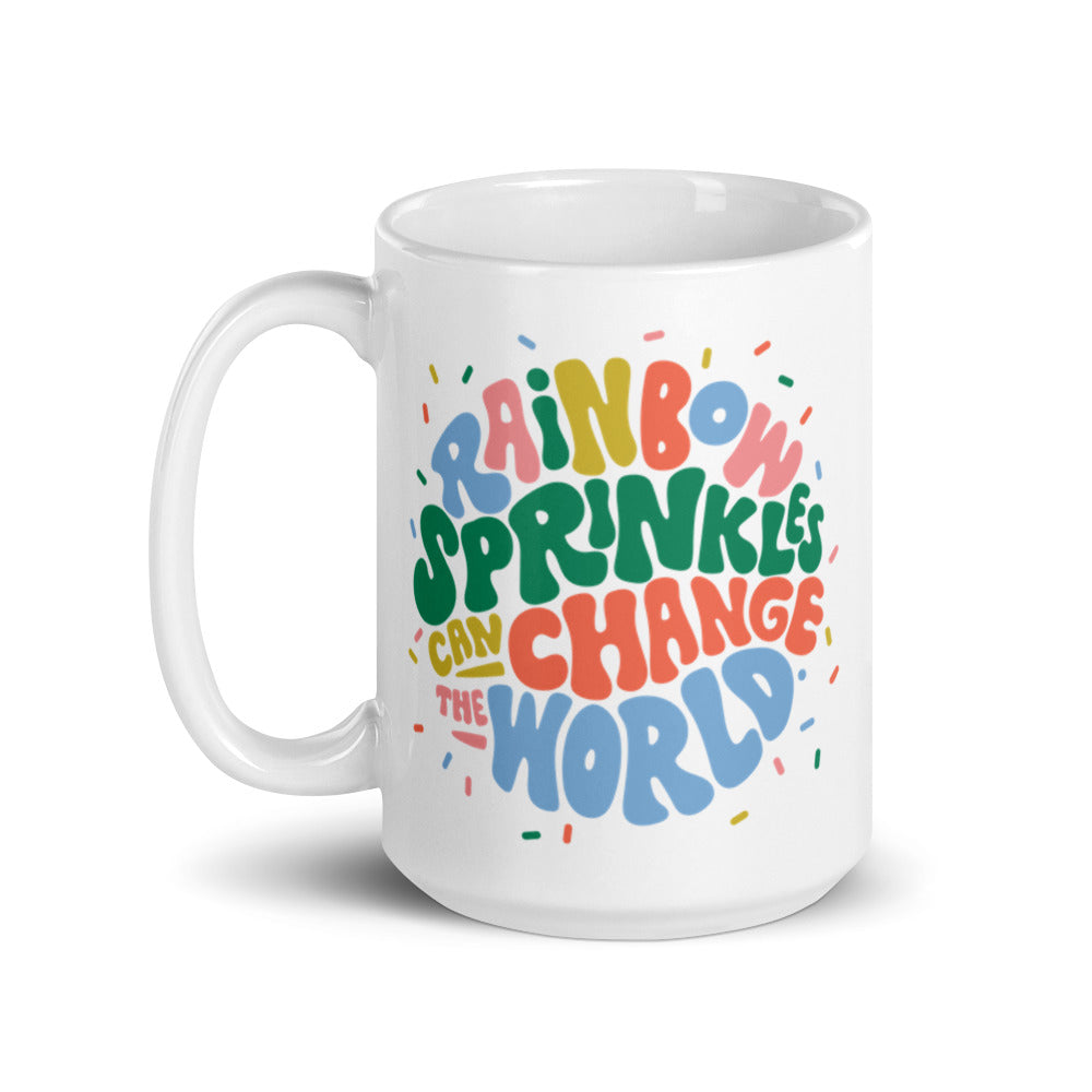 Rainbow Sprinkles — 15oz Mug