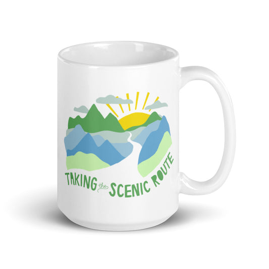 Taking The Scenic Route — 15oz Mug