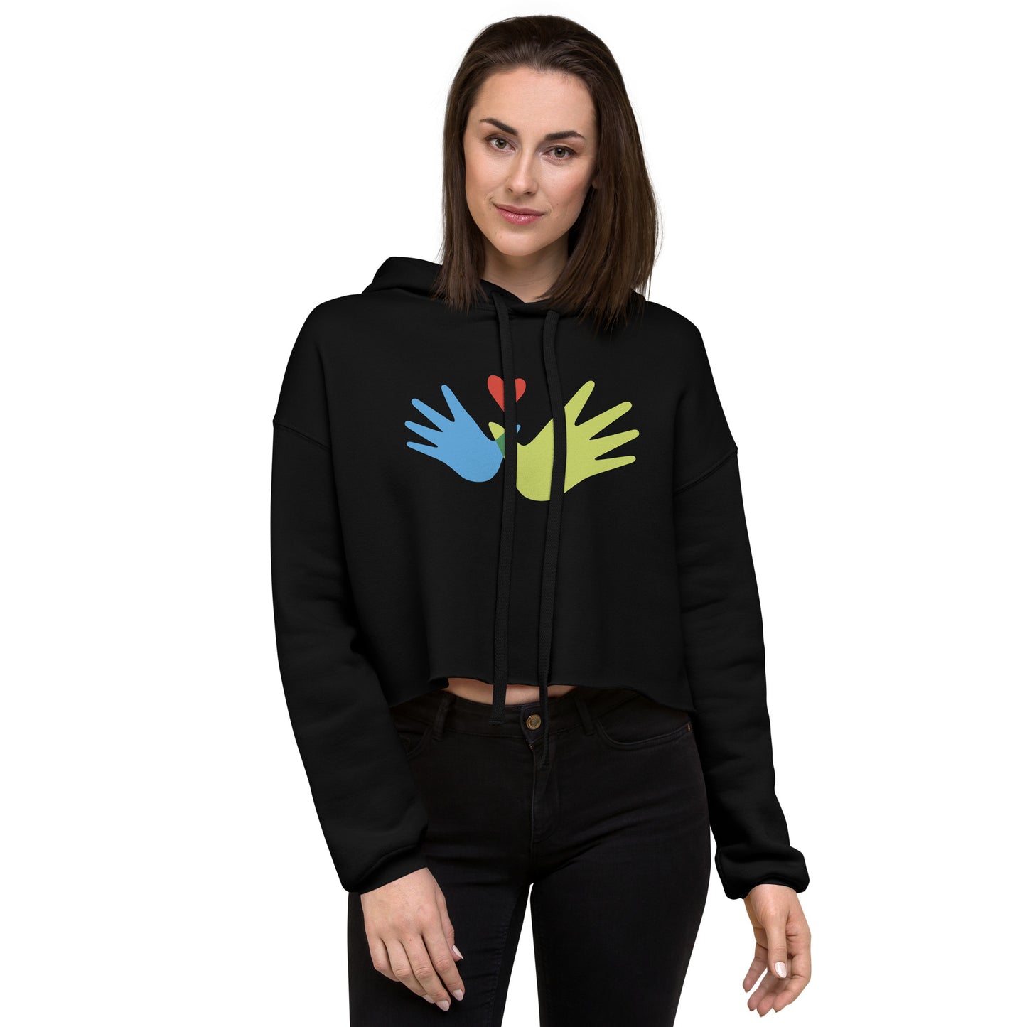 Williams Syndrome Association — Crop Hoodie