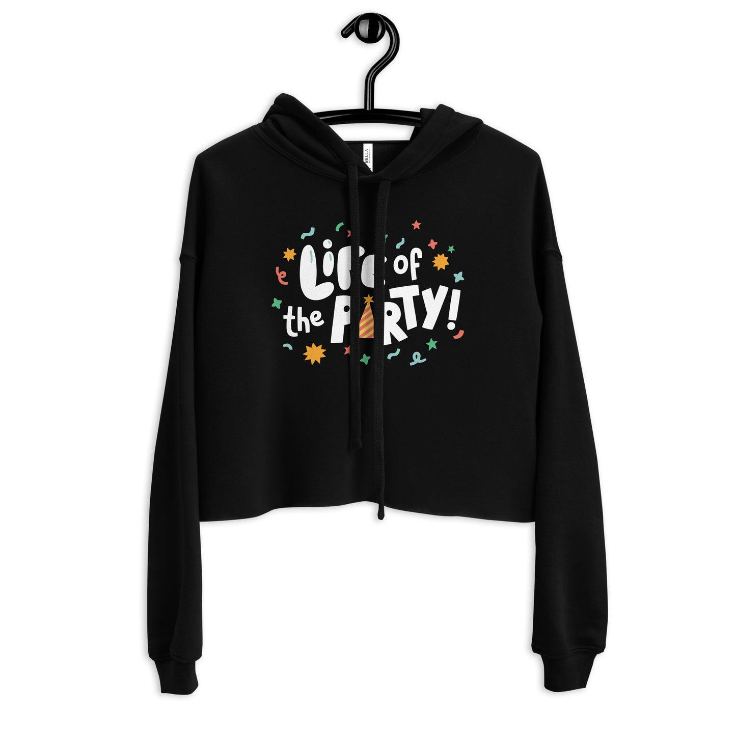 Life Of The Party — Crop Hoodie
