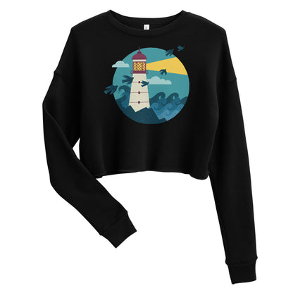 Lighthouse — Crop Sweatshirt