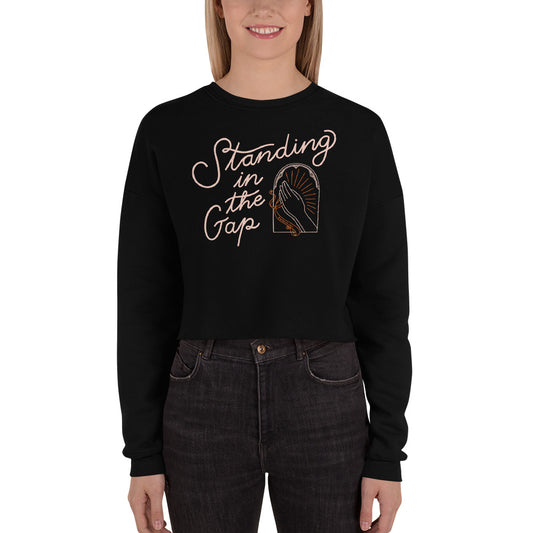 Standing In The Gap — Crop Sweatshirt