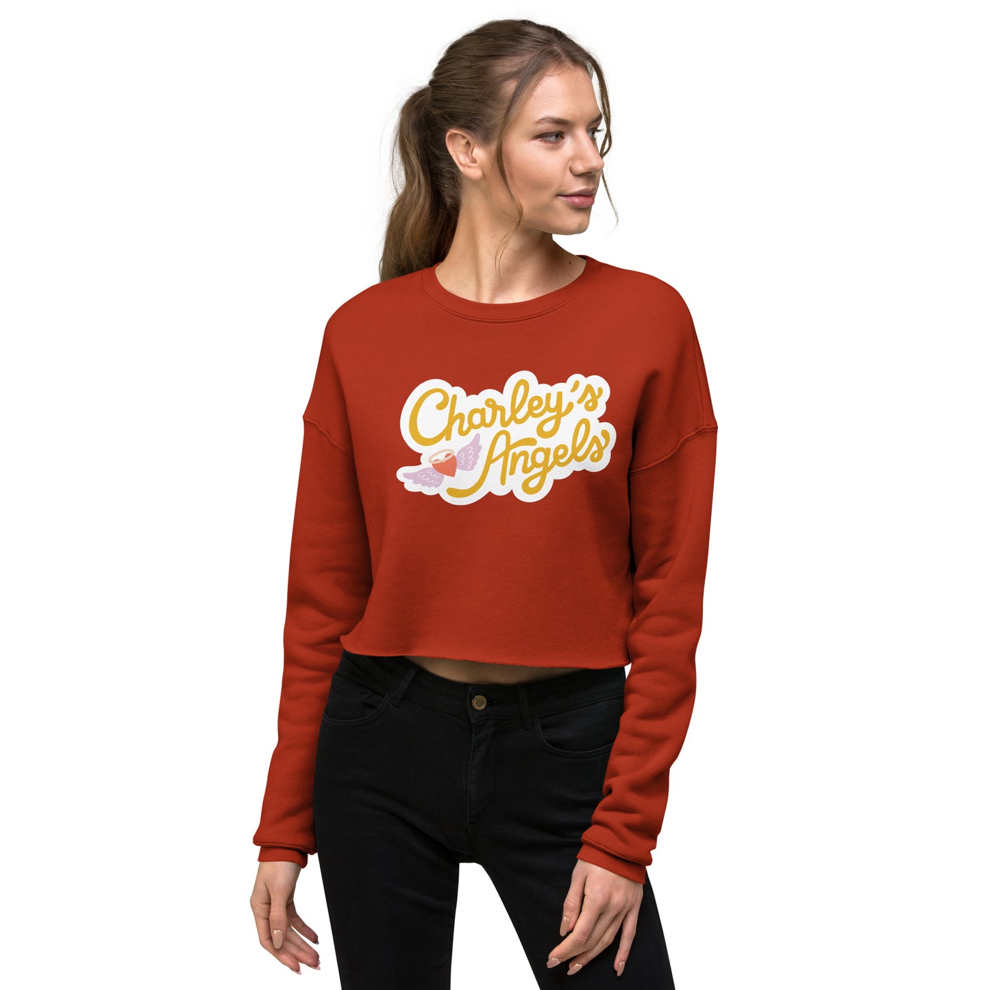 Charley's Angels — Crop Sweatshirt