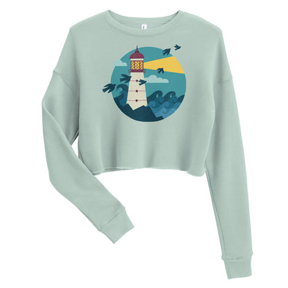 Lighthouse — Crop Sweatshirt