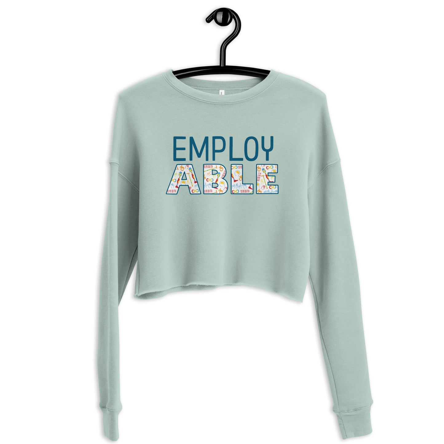 EmployABLE — Crop Sweatshirt