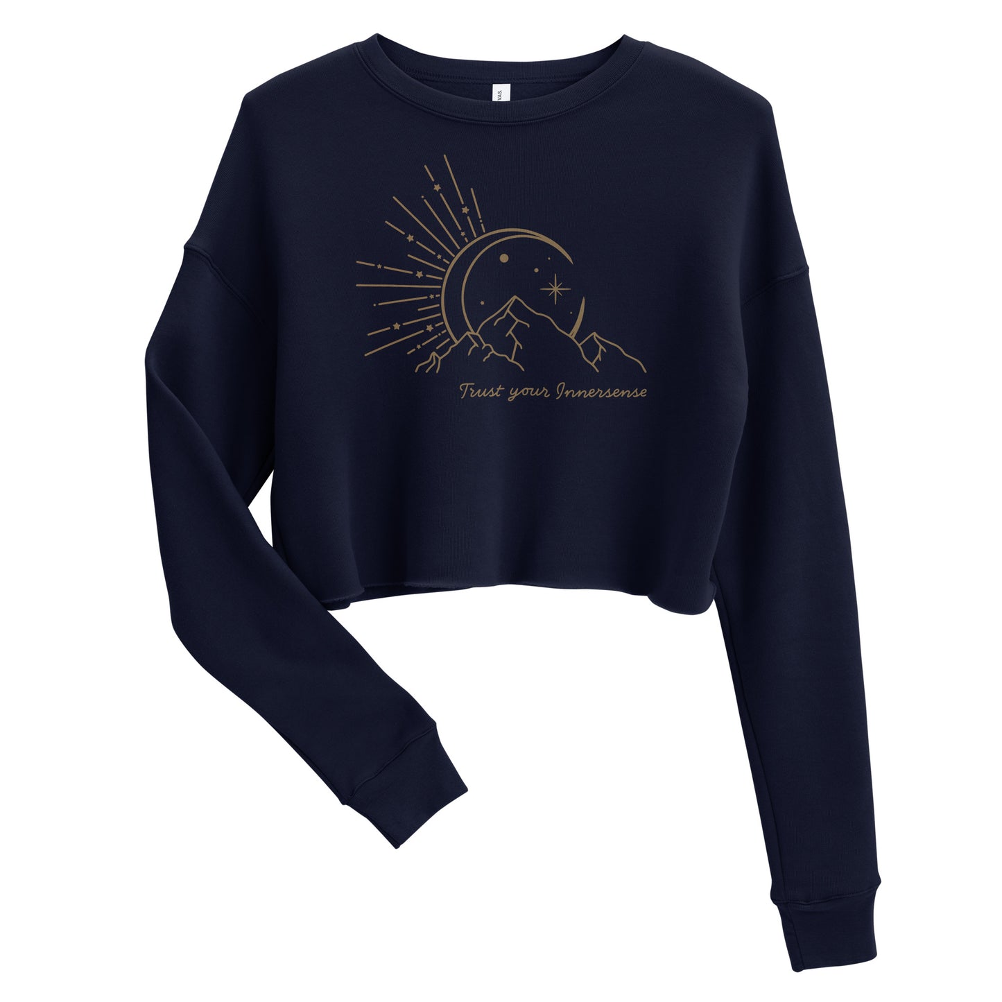 Trust Your Innersense — Crop Sweatshirt