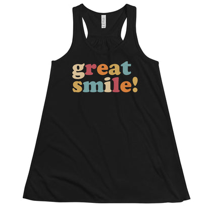 Great Smile! — Flowy Racerback Tank