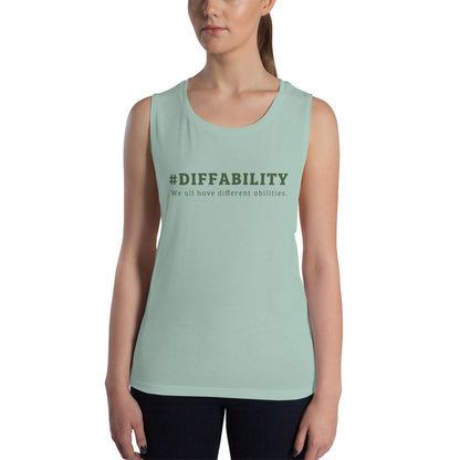 #Diffability — Muscle Tank