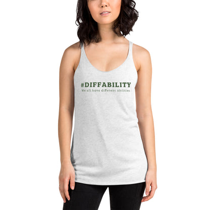 #Diffability — Racerback Tank