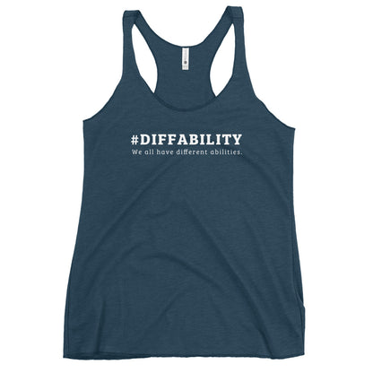 #Diffability — Racerback Tank