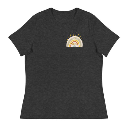 Light For Levi — Rainbow Women's Relaxed Tee (Pocket Size)