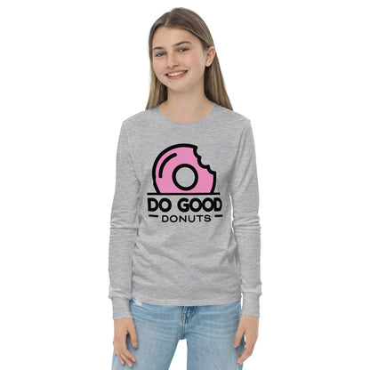 Do Good Donuts  — Youth Long Sleeve Tee
