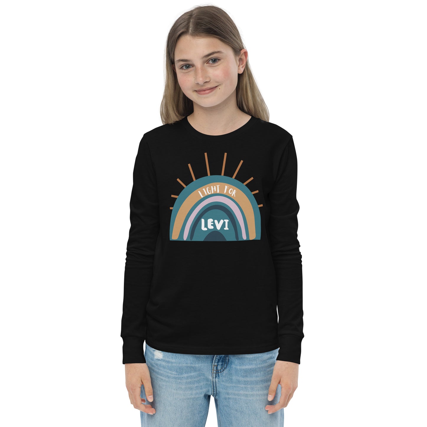 Light For Levi — Youth Long Sleeve Tee