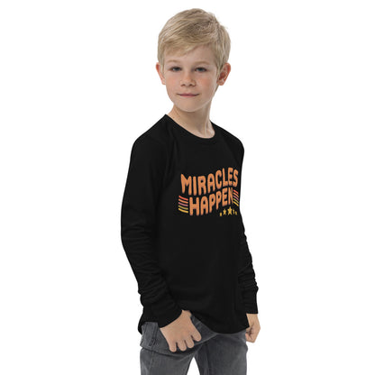 Miracles Happen — Youth Long Sleeve Tee