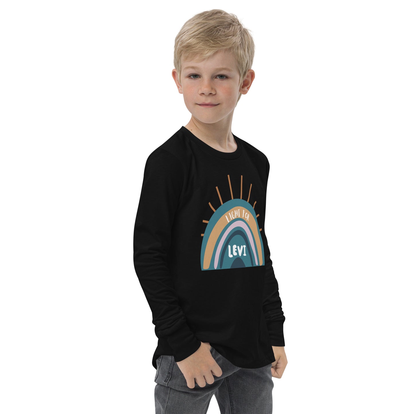 Light For Levi — Youth Long Sleeve Tee