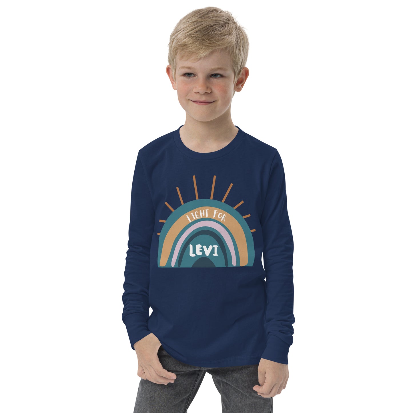 Light For Levi — Youth Long Sleeve Tee