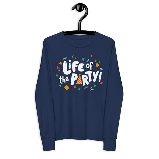 Life Of The Party — Youth Long Sleeve Tee