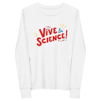 Vive la Science — Youth Long Sleeve Tee