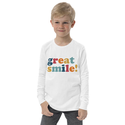 Great Smile! — Youth Long Sleeve Tee