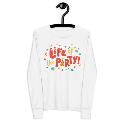 Life Of The Party — Youth Long Sleeve Tee