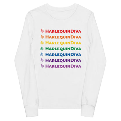 #HarlequinDiva — Youth Long Sleeve Tee