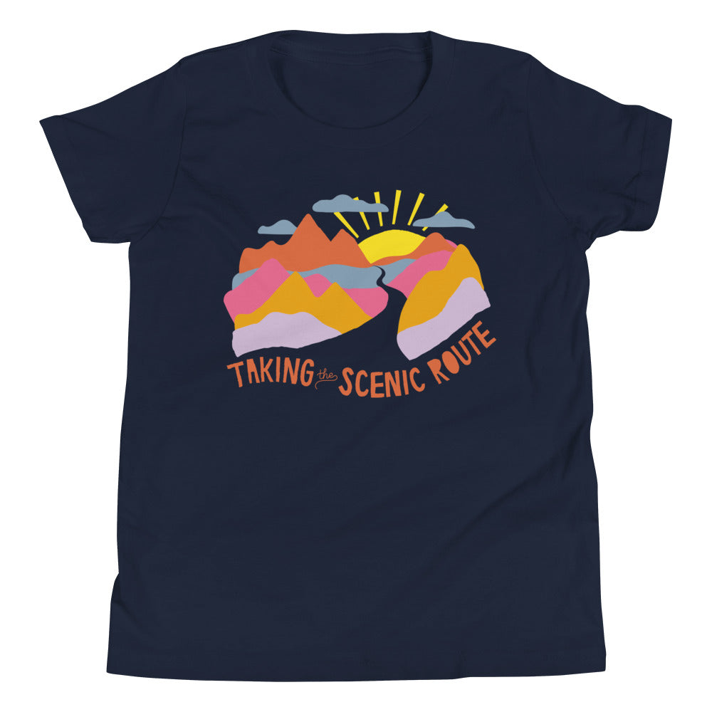 Taking The Scenic Route — Youth Tee