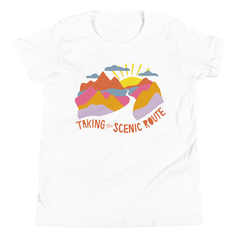 Taking The Scenic Route — Youth Tee