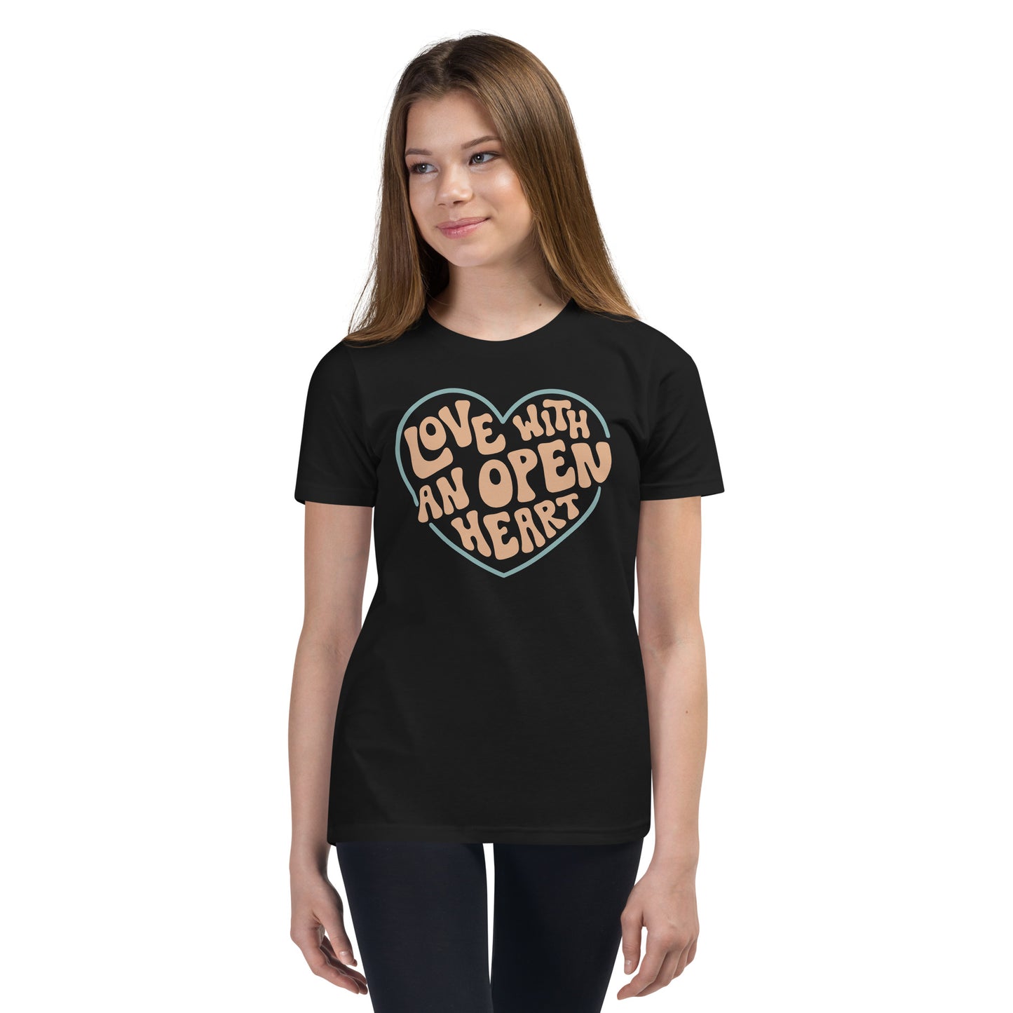Love With An Open Heart — Youth Tee