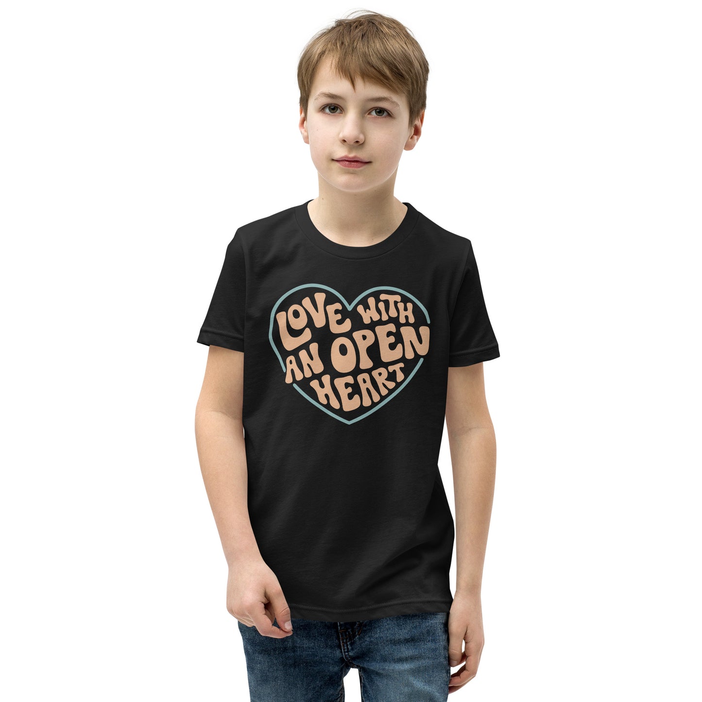 Love With An Open Heart — Youth Tee