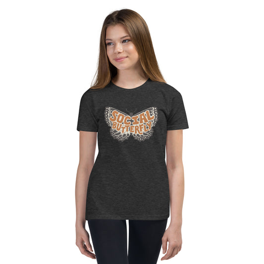 Social Butterfly — Youth Tee