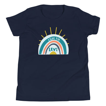 Light For Levi — Youth Tee (Summer Blue)