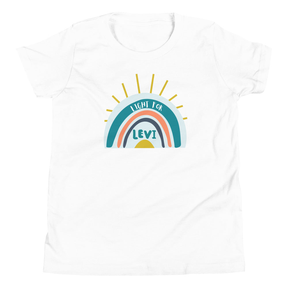 Light For Levi — Youth Tee (Summer Blue)